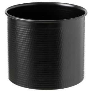 IKEA VINDFLÄKT vase, 10 in Black, Ikea Outlet | 8761ICKXS