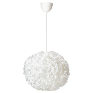 IKEA VINDKAST pendant lamp, white, 20 in, Ikea Outlet | 8120IGUYE