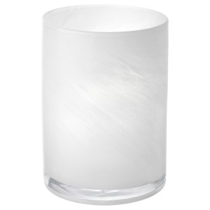 IKEA VINDSTILLA candle holder, 6 in White, Ikea Outlet | 7520IFSMZ