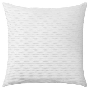 IKEA VÄNDEROT cushion, white, 20x20 in, Ikea Outlet | 8372VNYIR