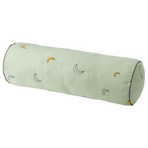 IKEA VÄNKRETS cushion, banana pattern pale green, 31 in, Ikea Outlet | 4206YNBEK
