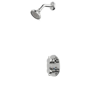 IKEA VOXNAN showerhead with thermostatic faucet, chrome plated, Ikea Outlet | 5321OVQLK