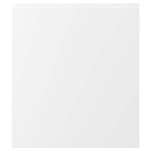 IKEA VOXTORP 2-p door/corner base cabinet set,, 13x30 in Right / Handed Matt White, Ikea Outlet | 0974HAZKI