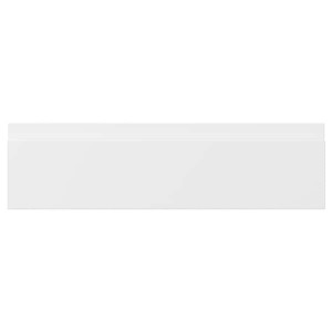 IKEA VOXTORP Drawer front, 18x5 in White Matt White, Ikea Outlet | 0714CTVPB