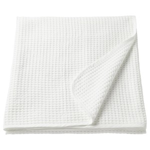 IKEA VÅRELD bedspread, 91x98 in White, Ikea Outlet | 8519XNOJH