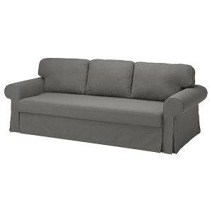 IKEA VRETSTORP cover for sleeper sofa Hakebo Dark Gray, Ikea Outlet | 1546ENCLG