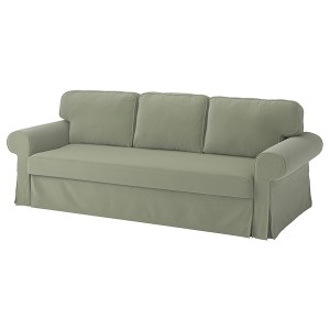 IKEA VRETSTORP cover for sleeper sofa Hakebo Gray / Green, Ikea Outlet | 4896WBEOF