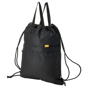 IKEA VÄRLDENS gym bag, black, 15x19 ¼ in/4 gallon, Ikea Outlet | 6813XQIDM