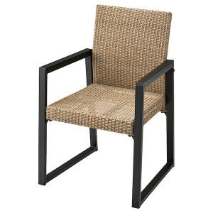 IKEA VÄRMANSÖ chair, outdoor, brown, Ikea Outlet | 4365JMLBC