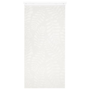 IKEA YRLA panel curtain, white/white, 24x118 in, Ikea Outlet | 7308WFPQA