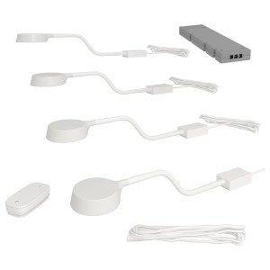 IKEA YTBERG / TRÅDFRI lighting kit White, Ikea Outlet | 6814VWCUH