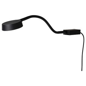 IKEA YTBERG cabinet lighting Black / Dimmable, Ikea Outlet | 8732HFYSB